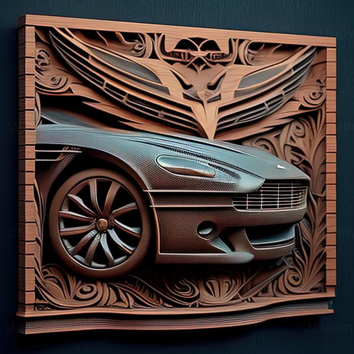 3D model Aston Martin DBS V12 (STL)